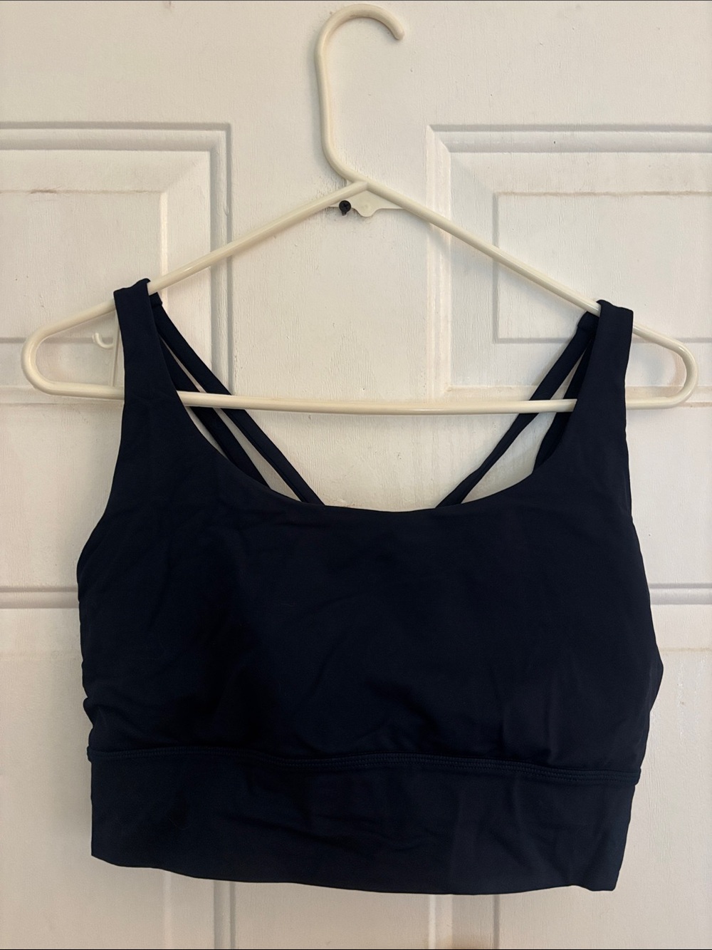 Lululemon Energy Bra Long Line, True Navy, Size 14